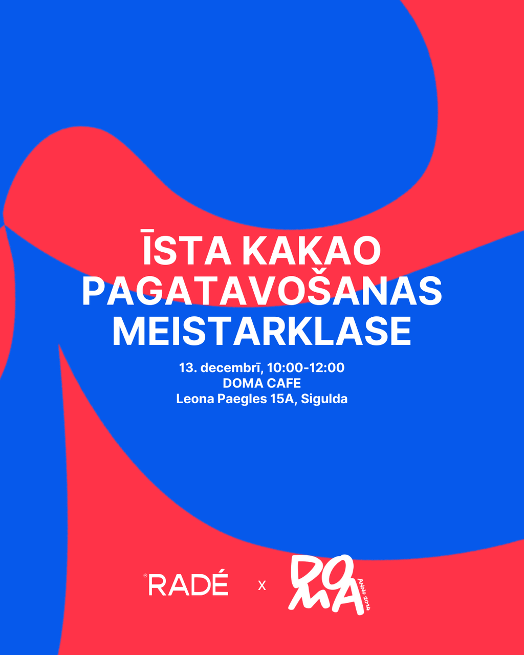 ĪSTA KAKAO PAGATAVOŠANAS MEISTARKLASE