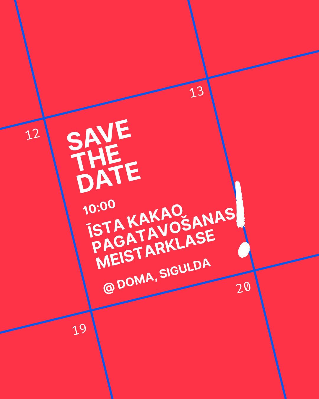 ĪSTA KAKAO PAGATAVOŠANAS MEISTARKLASE